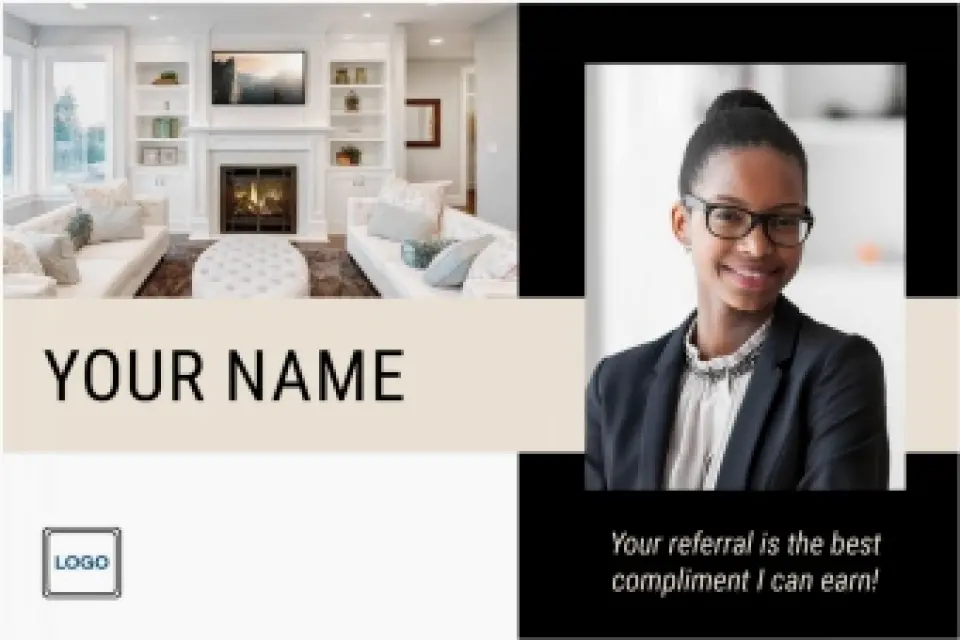 This is a 6" x 9" Postcards with Magnetic Strip called Best Level of Service printed in full color