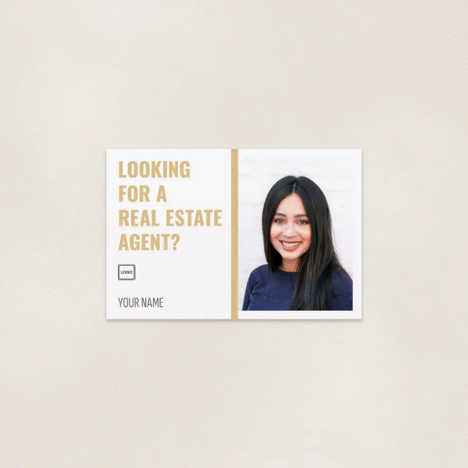 This is a 6" x 9" Postcards with Magnetic Strip called Your Next Agent printed in full color