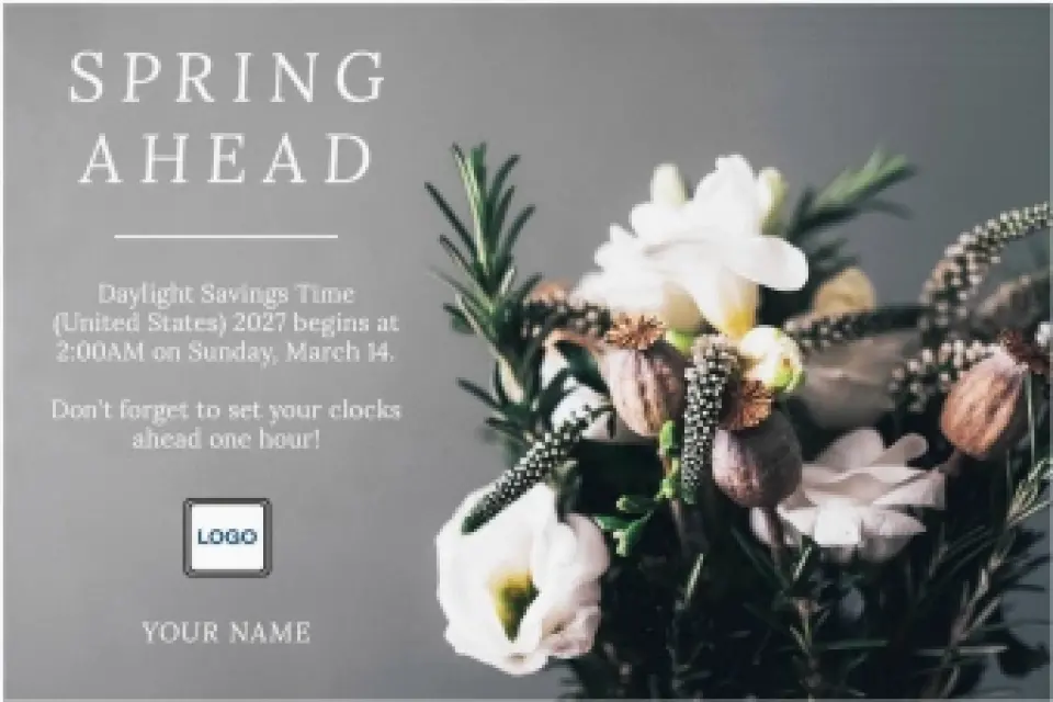 This is a 6" x 9" Postcards with Magnetic Strip called Spring Delight printed in full color