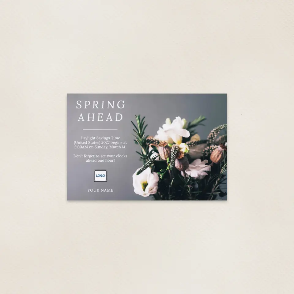 This is a 6" x 9" Postcards with Magnetic Strip called Spring Delight printed in full color
