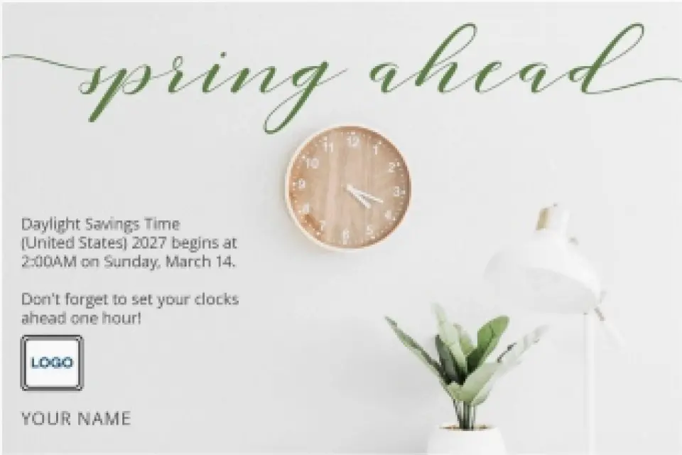 This is a 6" x 9" Postcards with Magnetic Strip called Freshly Spring printed in full color
