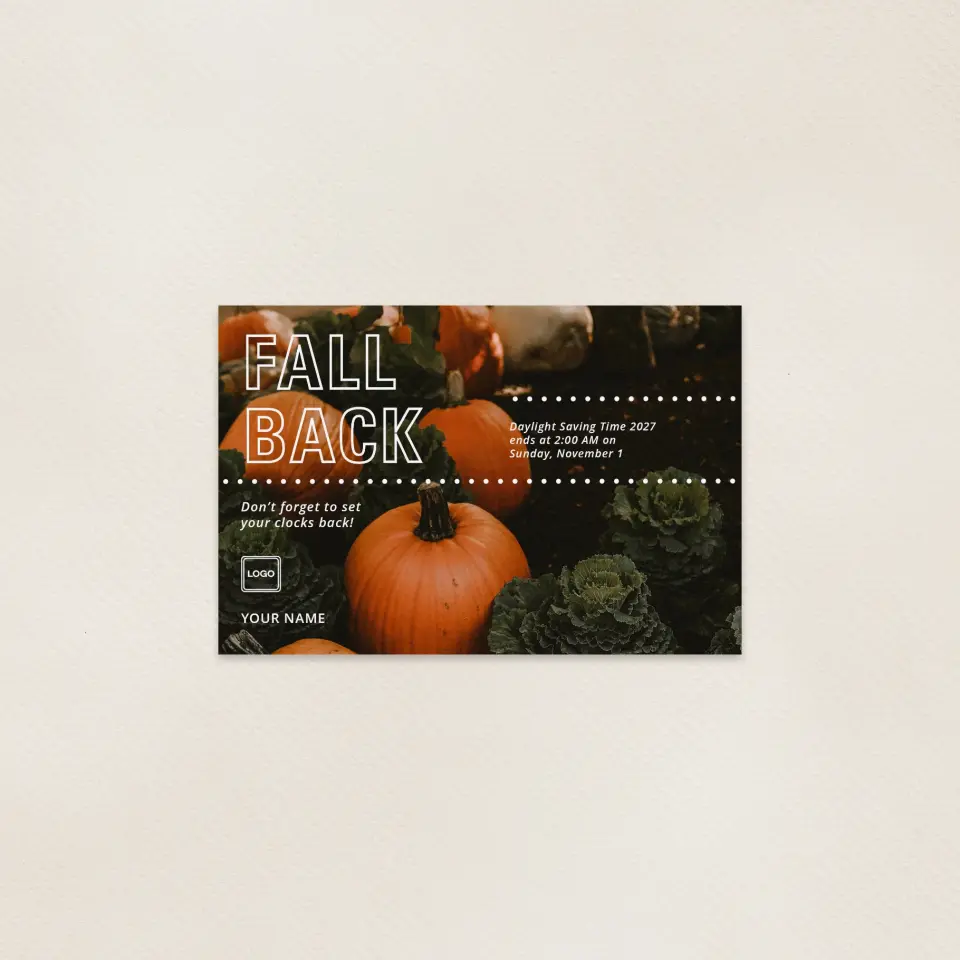 This is a 6" x 9" Postcards with Magnetic Strip called Seasons Change printed in full color
