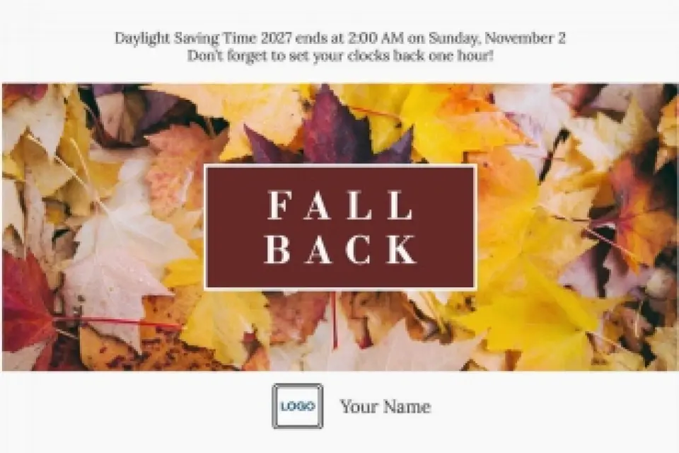This is a 6" x 9" Postcards with Magnetic Strip called It's Fall Y'all printed in full color