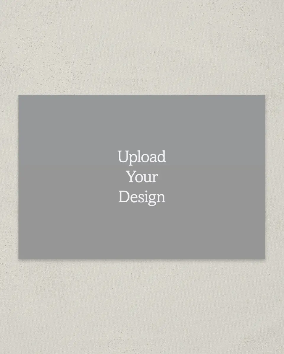This is a 6" x 9" Upload Your Design called 6" x 9" Postcards printed in full color