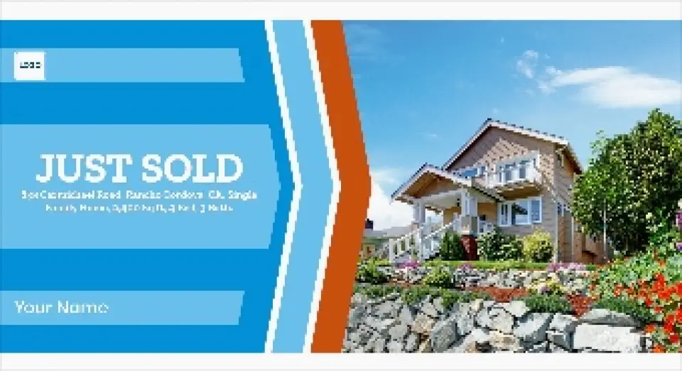 This is a 6" x 11" Postcards with Magnetic Strip called Bold Appeal printed in full color