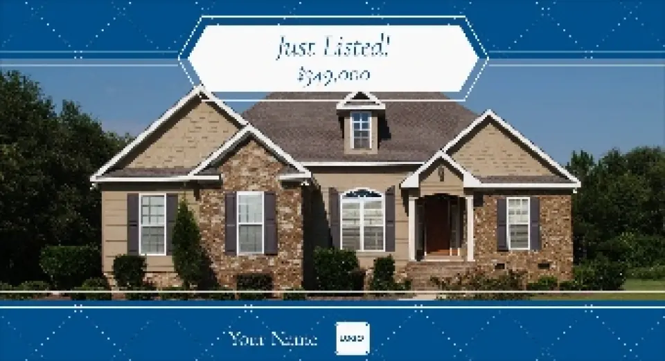 This is a 6" x 11" Postcards with Magnetic Strip called Get It Sold printed in full color