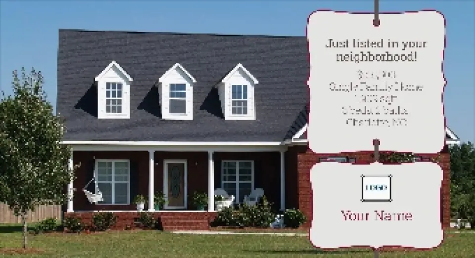 This is a 6" x 11" Postcards with Magnetic Strip called Bracket Listing printed in full color