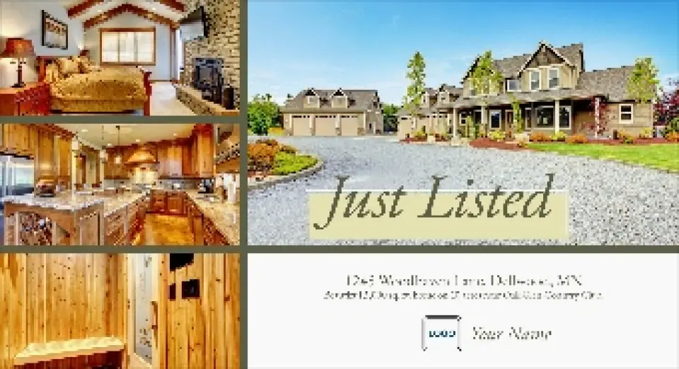 This is a 6" x 11" Postcards with Magnetic Strip called Breathtaking Property printed in full color