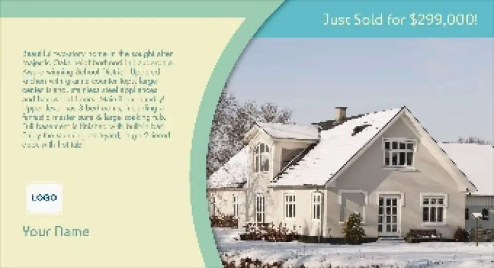 This is a 6" x 11" Postcards with Magnetic Strip called Cut Above the Rest printed in full color