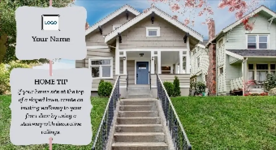 This is a 6" x 11" Postcards with Magnetic Strip called Home Tip - Decorative Railings printed in full color