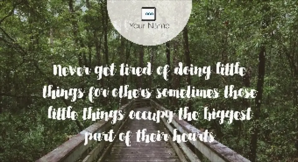 This is a 6" x 11" Postcards with Magnetic Strip called Little Things printed in full color