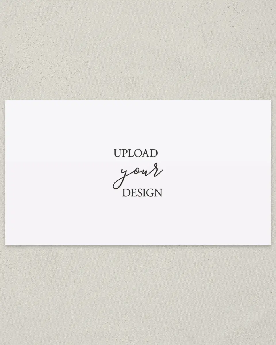 This is a 6" x 11" Upload Your Design called 6" x 11" Postcards printed in full color