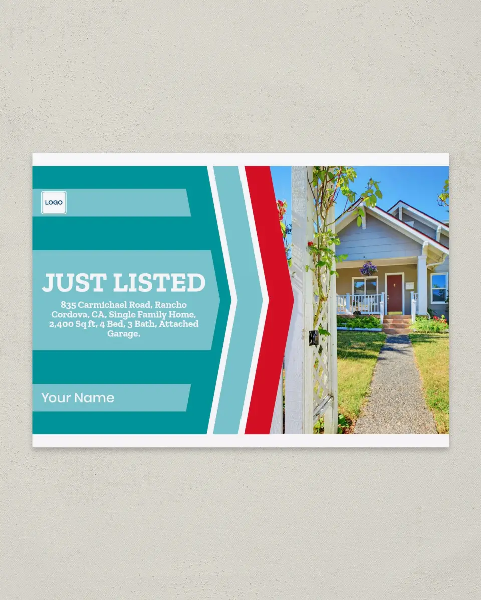 This is a 4¼" x 6" Postcard called One of a Kind printed in full color