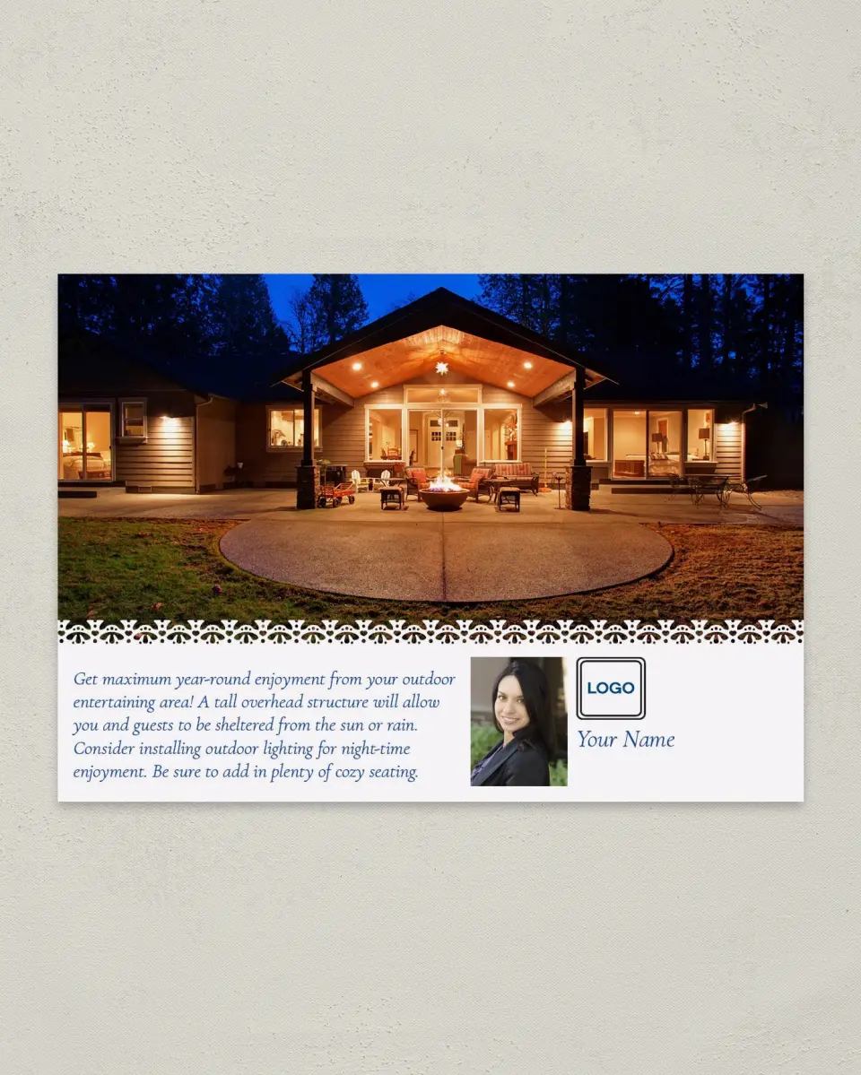 This is a 4¼" x 6" Postcard called Disclosures Revealed printed in full color