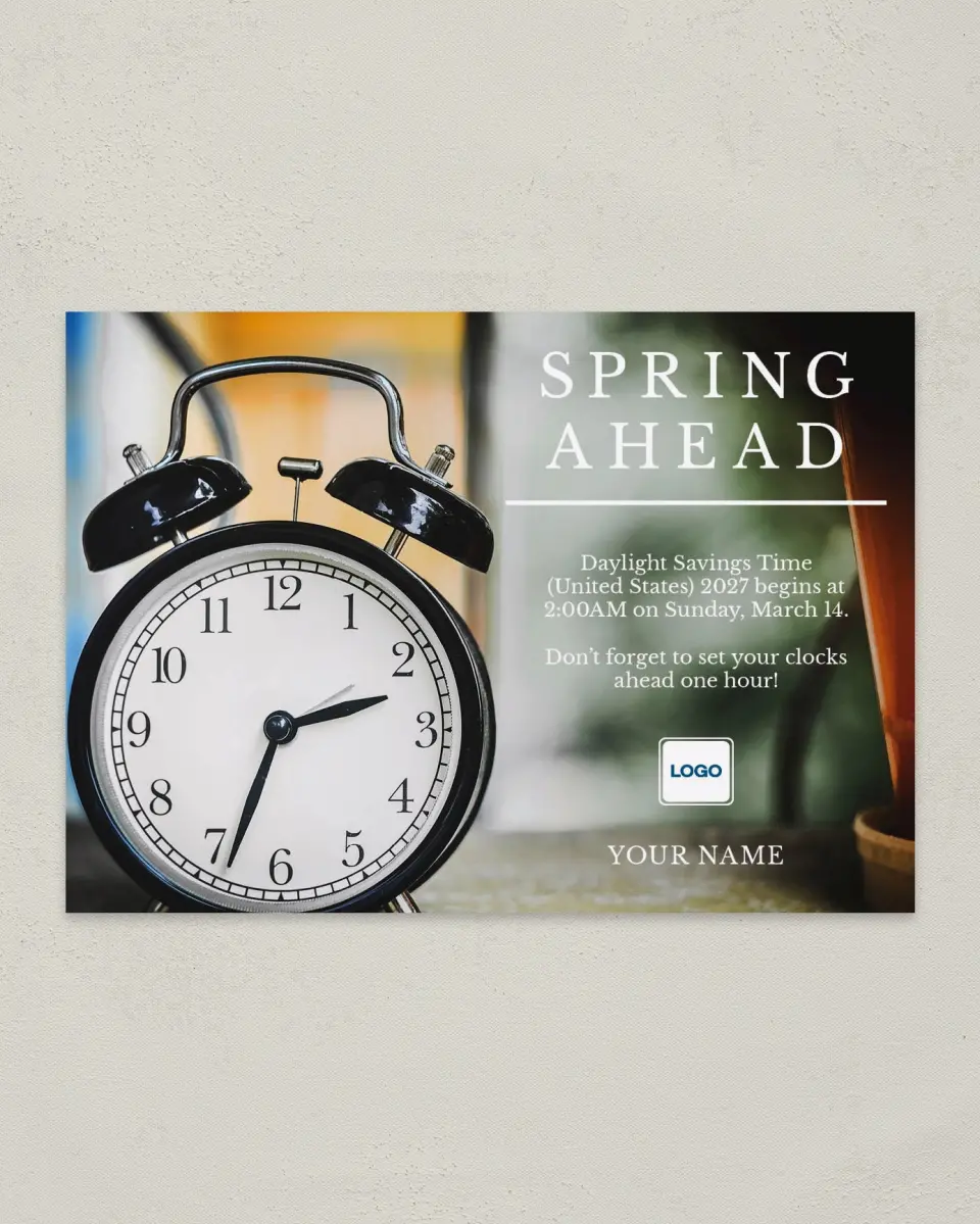 This is a 4¼" x 6" Postcard called Spring Fresh printed in full color