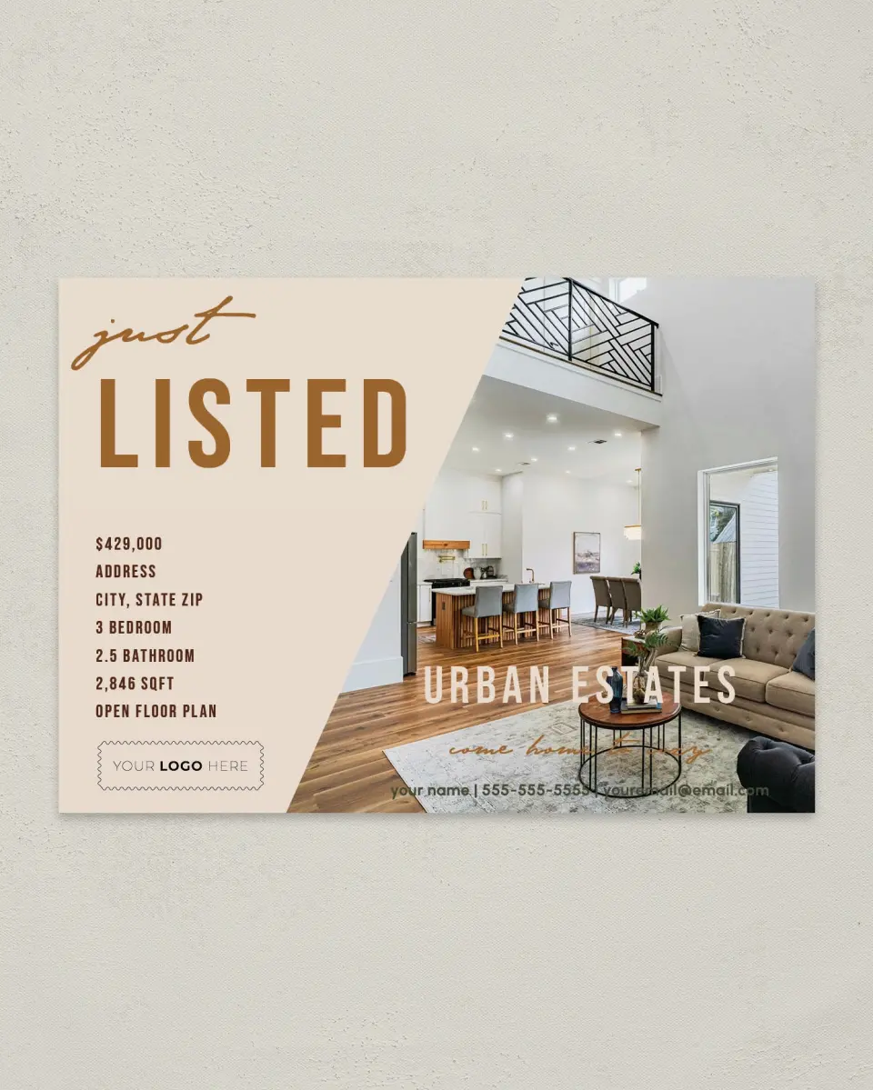 This is a 4¼" x 6" Postcard called Urban Essence printed in full color
