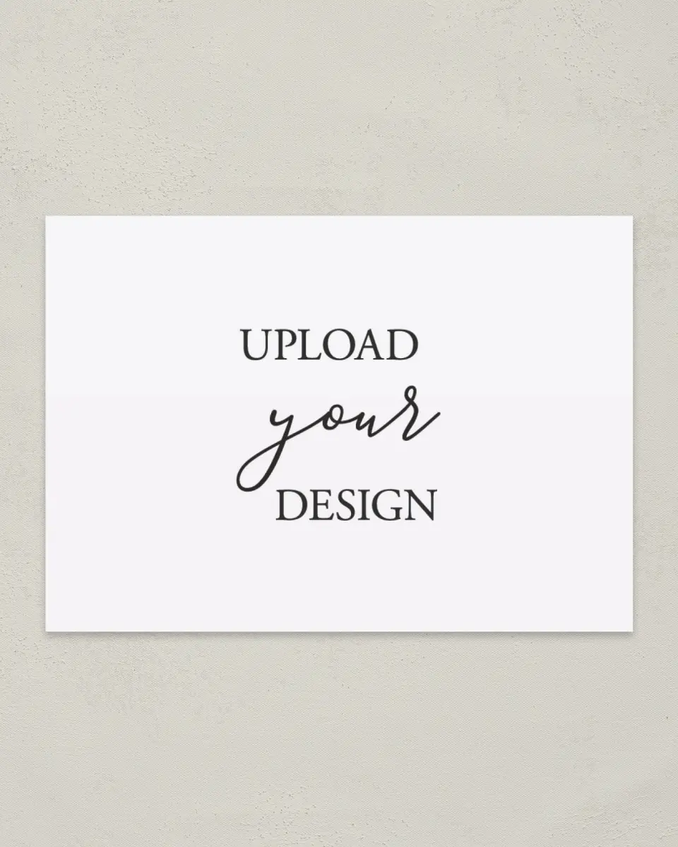 This is a 4¼" x 6" Upload Your Design called Upload Your Design 4¼" x 6" Postcards (Magnet Mailer) printed in full color