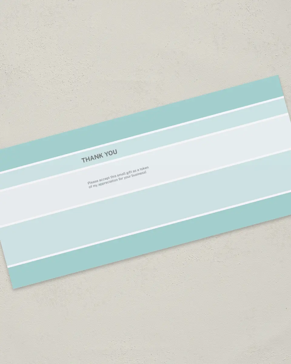 This is a 4" x 9" Marketing Insert called Homemade Cleaning Products printed in full color