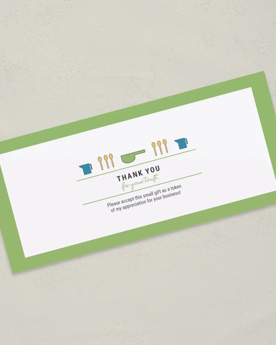This is a 4" x 9" Marketing Insert called Measuring Conversions printed in full color