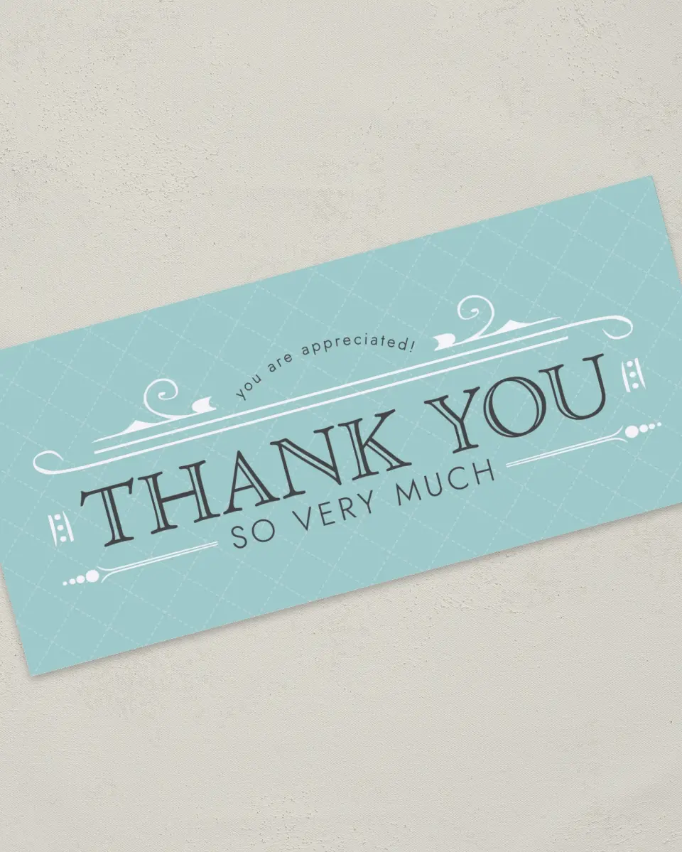 This is a 4" x 9" Marketing Insert called Measuring printed in full color