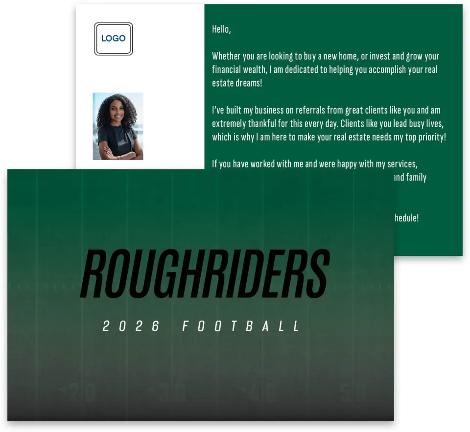 This is a 3¾" x 5¾" Football Insert called Saskatchewan Roughriders printed in full color