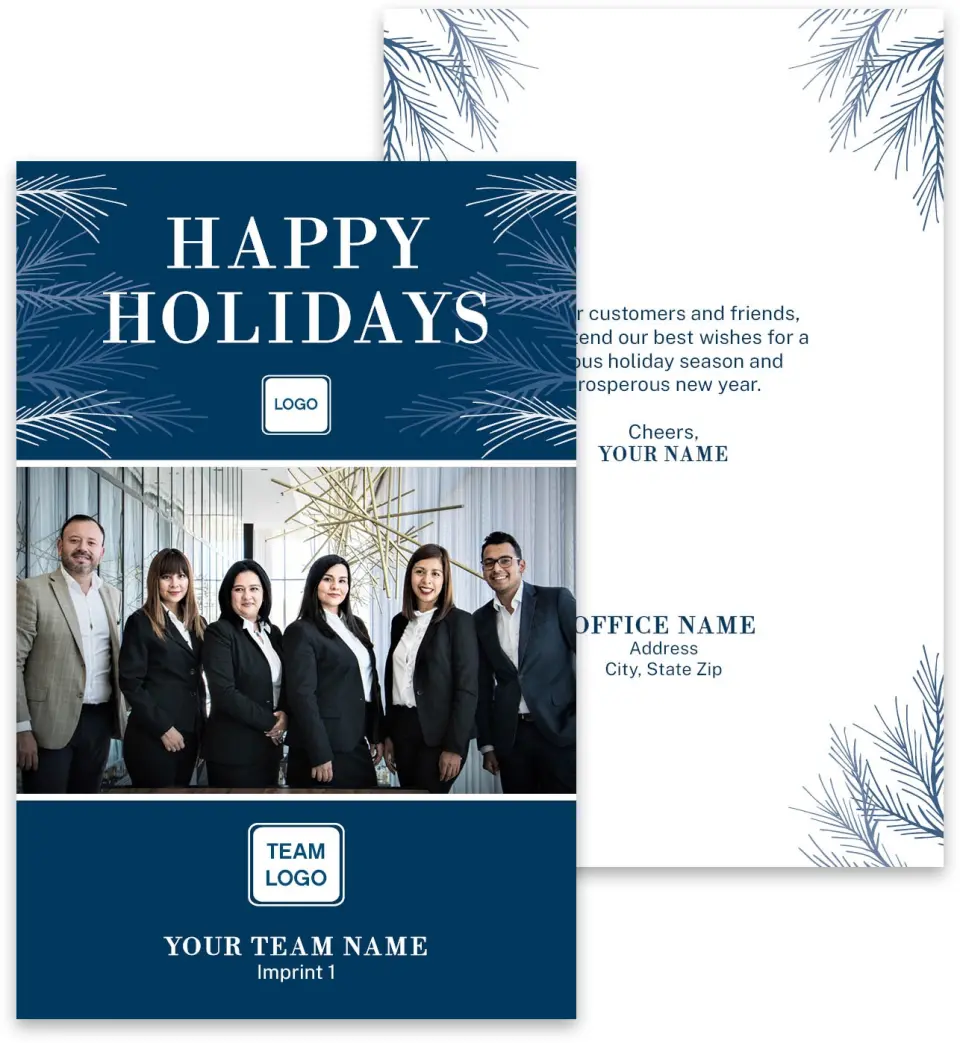 This is a 3¾" x 5¾" Marketing Insert called Evergreen Wish printed in full color