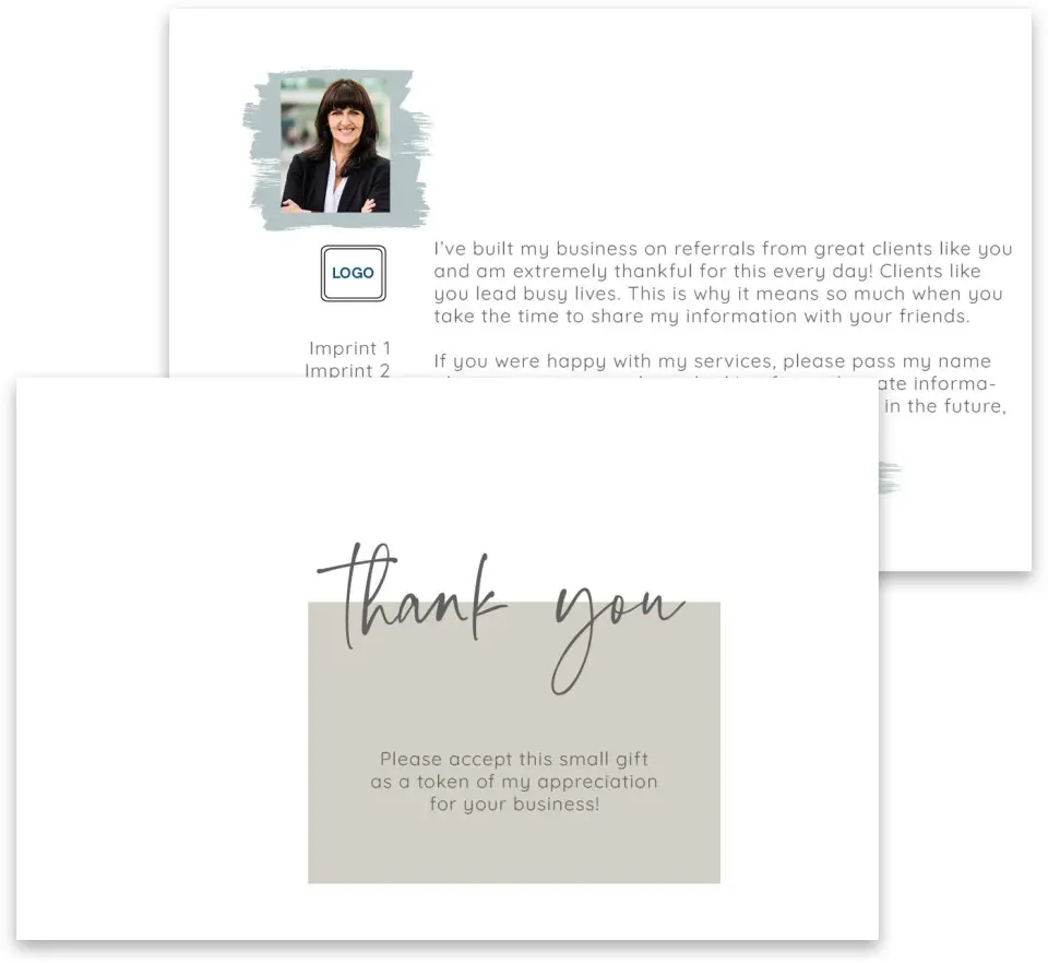 This is a 3¾" x 5¾" Marketing Insert called Brushed Dryer printed in full color