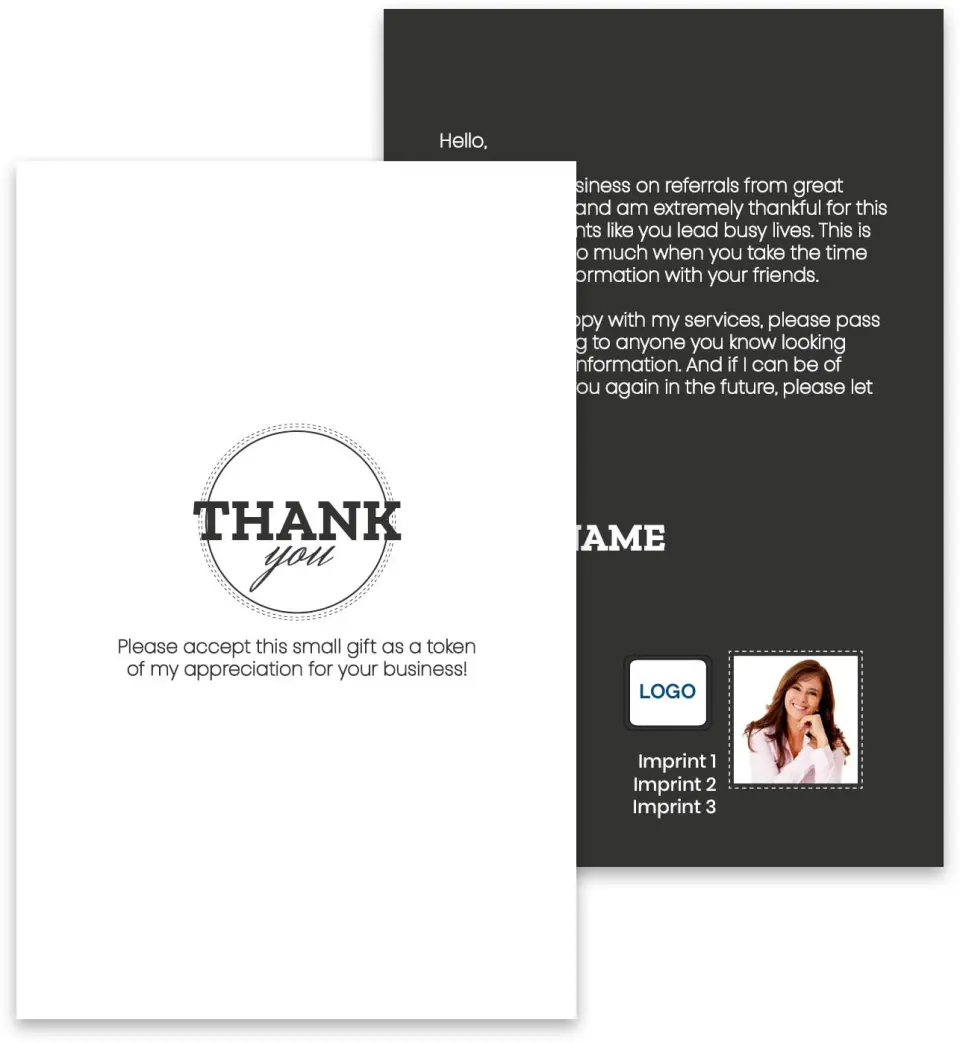 This is a 3¾" x 5¾" Marketing Insert called Iconic Dryer printed in full color