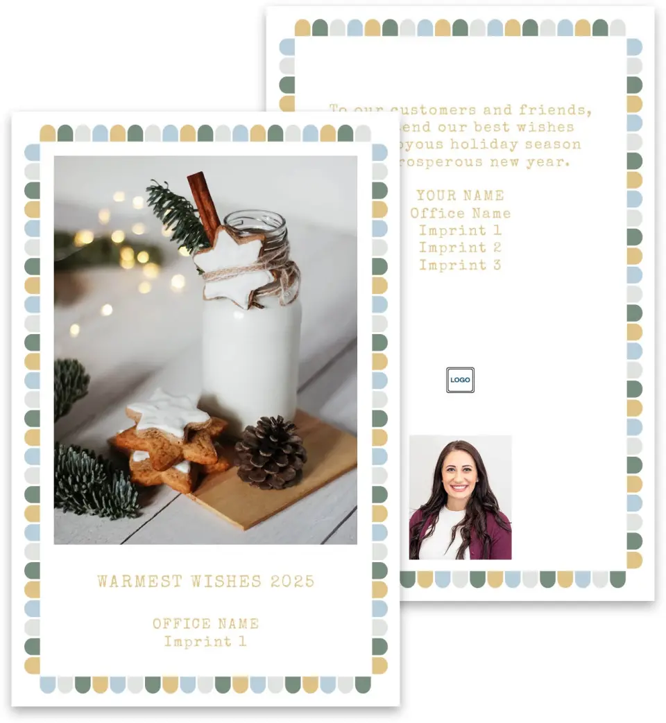 This is a 3¾" x 5¾" Marketing Insert called Cookie Wishes printed in full color
