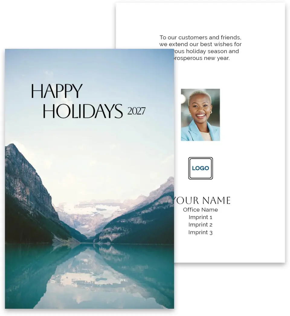 This is a 3¾" x 5¾" Marketing Insert called Mountain Frost printed in full color