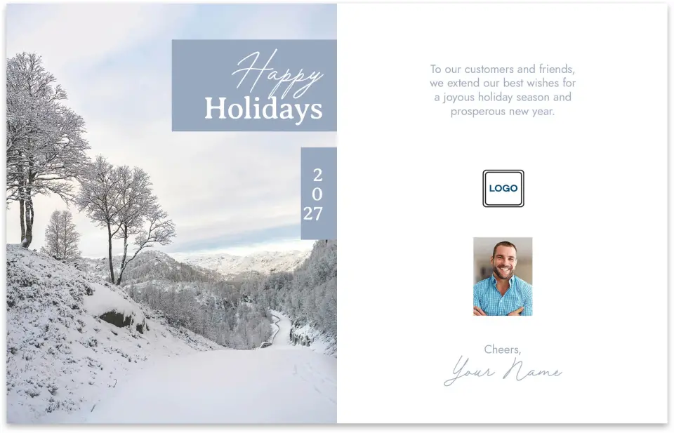 This is a 7" x 11" Marketing Insert called Thankful & Grateful Calendar Inserts printed in full color