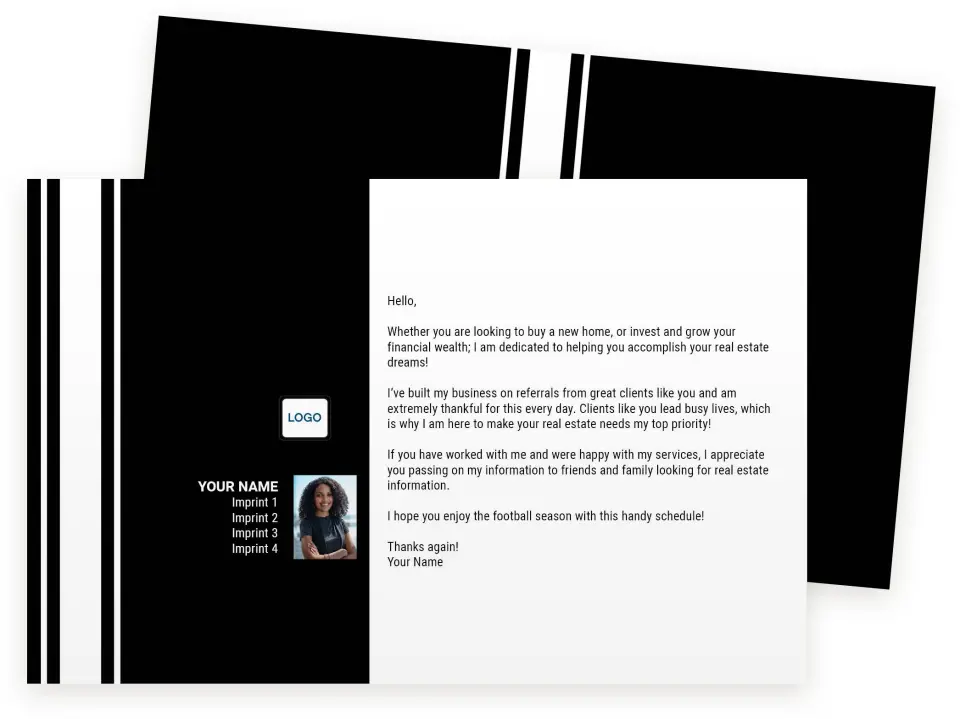 This is a 5½" x 8½" Marketing Insert called Big 10 Conference printed in full color