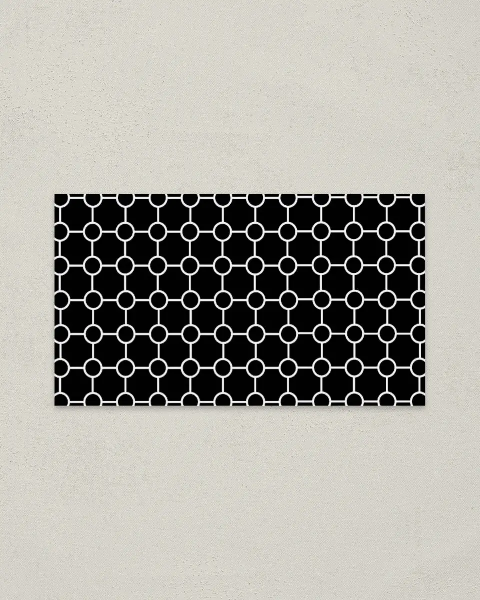 This is a 2" x 3½" Paper Business Card called On Target printed in full color on Soft Touch paper