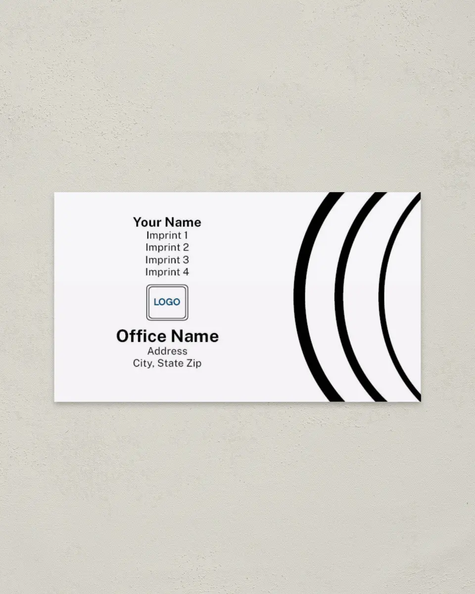 This is a 2" x 3½" Paper Business Card called Agent Network printed in full color on Soft Touch paper