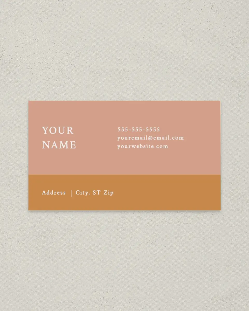 This is a 2" x 3½" Keller Williams Business Card called Modern Balance printed in full color on Soft Touch paper