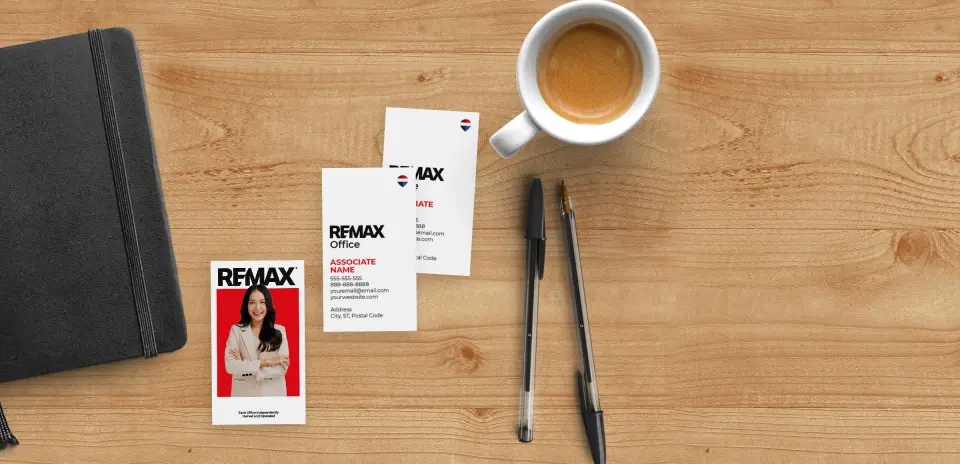Paper Business Card Front View
