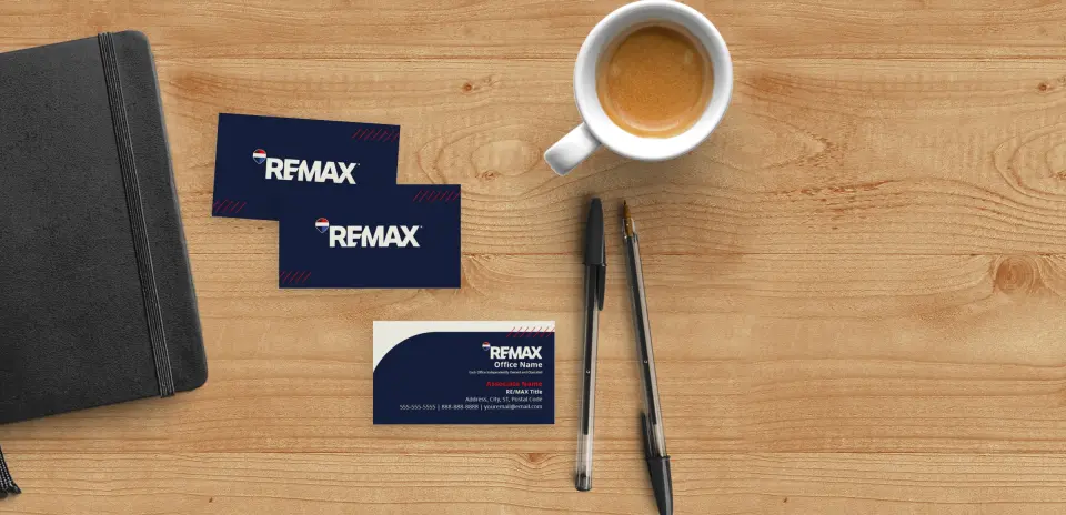 Paper Business Card Back View