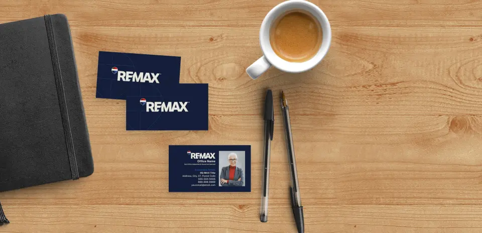 Paper Business Card Back View