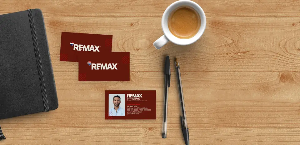 Paper Business Card Back View