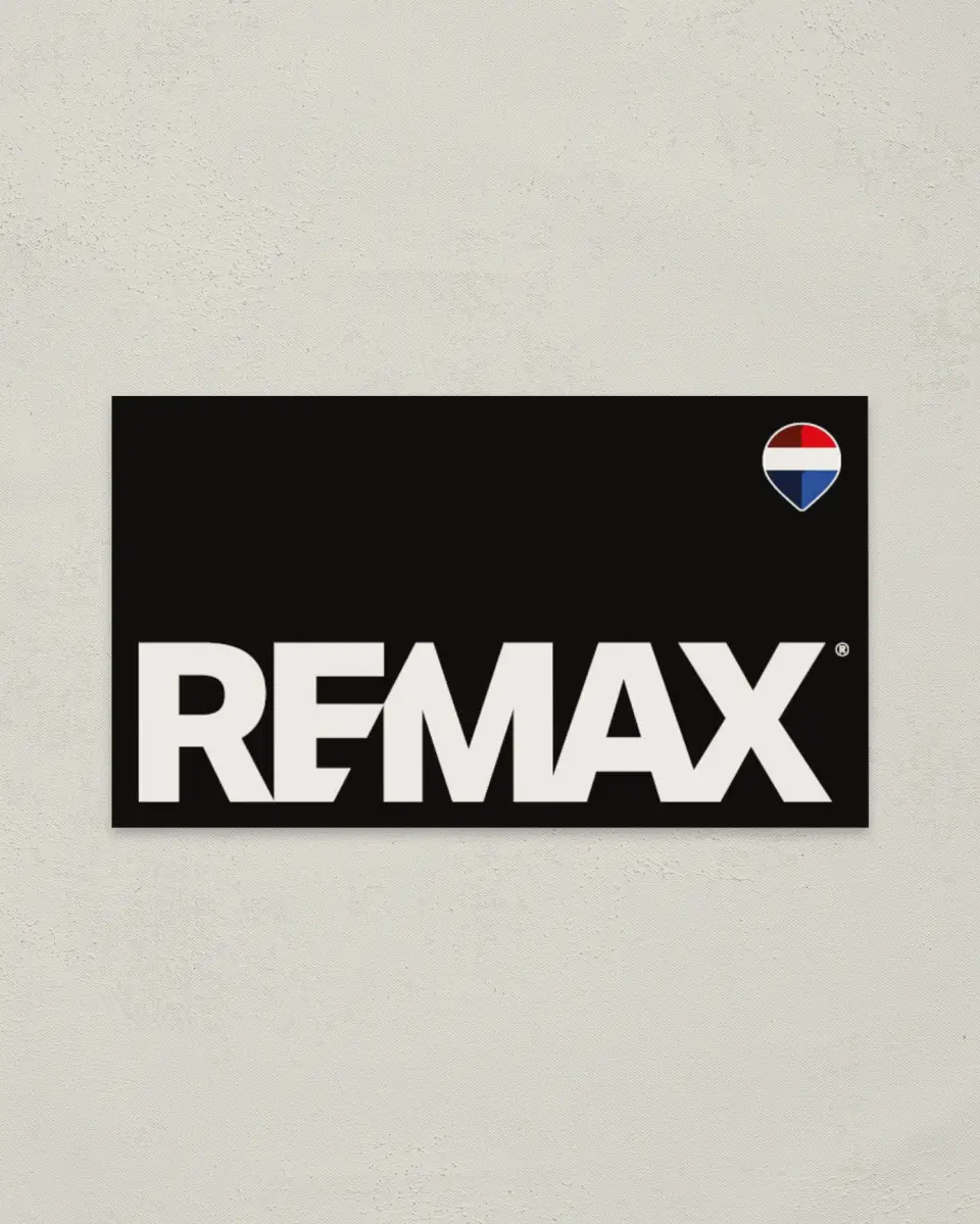 This is a 2" x 3½" Keller Williams Business Card called REMAX Bold Contrast printed in full color on Soft Touch paper