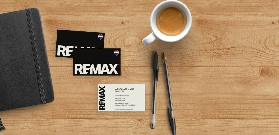 Paper Business Card Back View