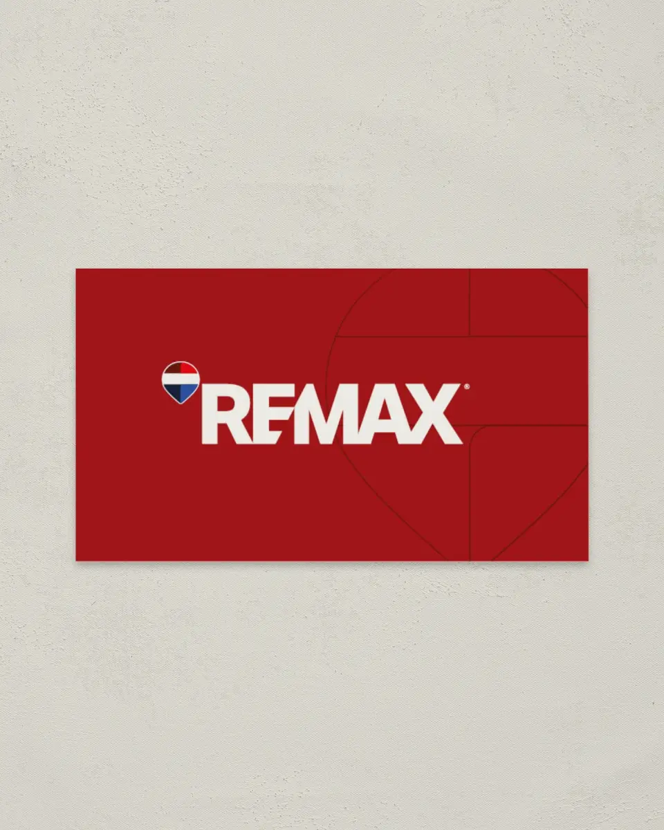 This is a 2" x 3½" Keller Williams Business Card called REMAX Local Lens printed in full color on Soft Touch paper