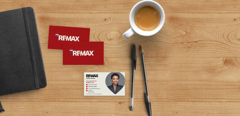 Paper Business Card Back View