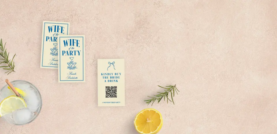 Paper Business Card Back View