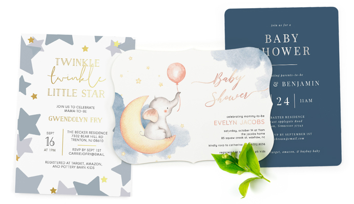 Baby Shower Invitation Cards