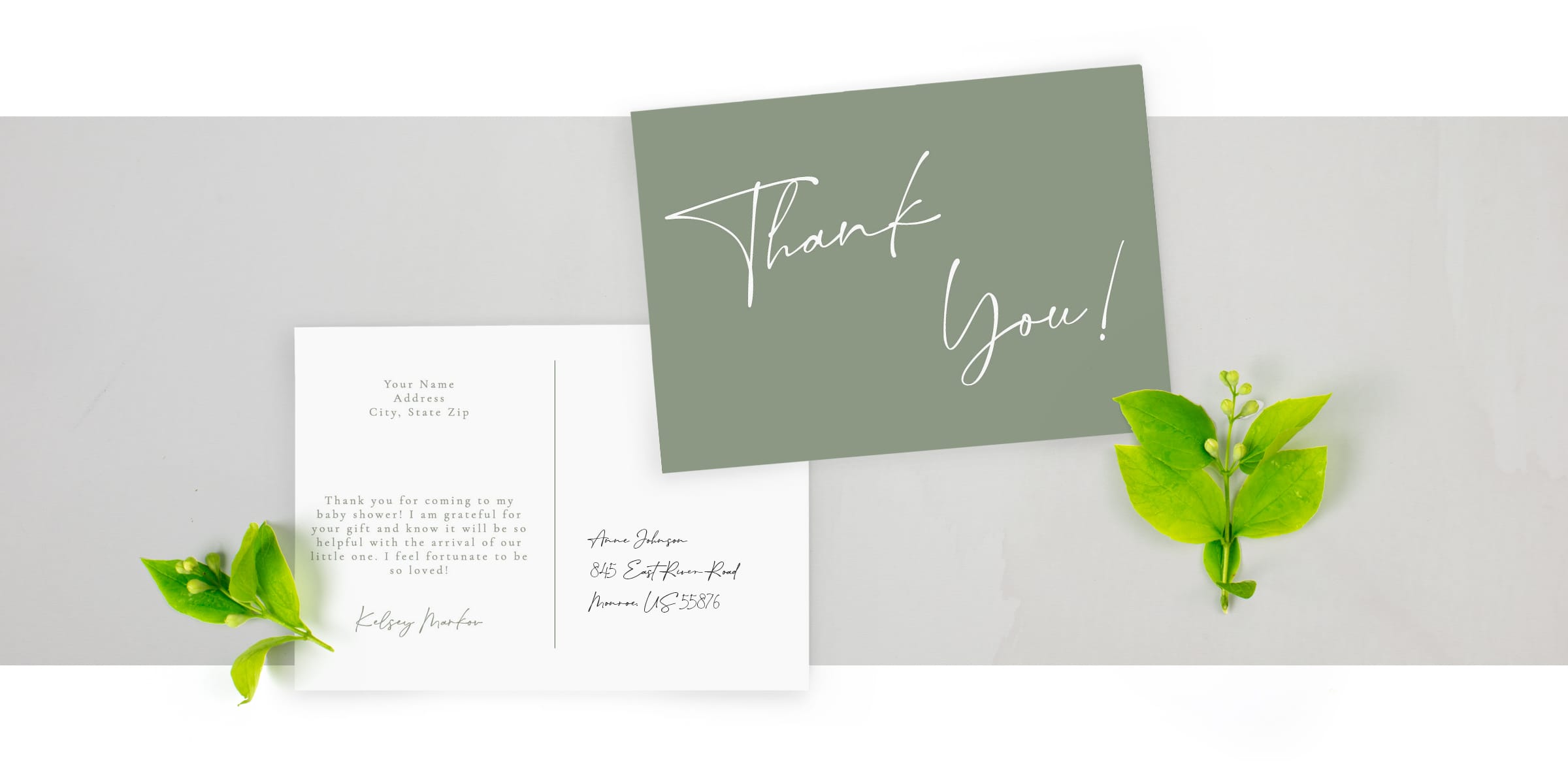 Affordable Baby Shower Postcards