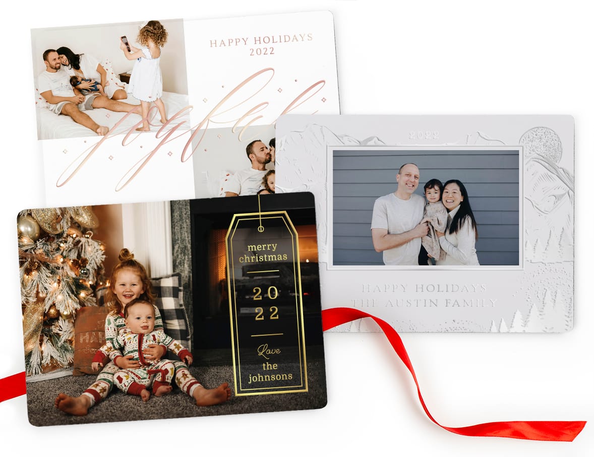 Custom Photo Christmas Cards & Magnets | Truly Engaging