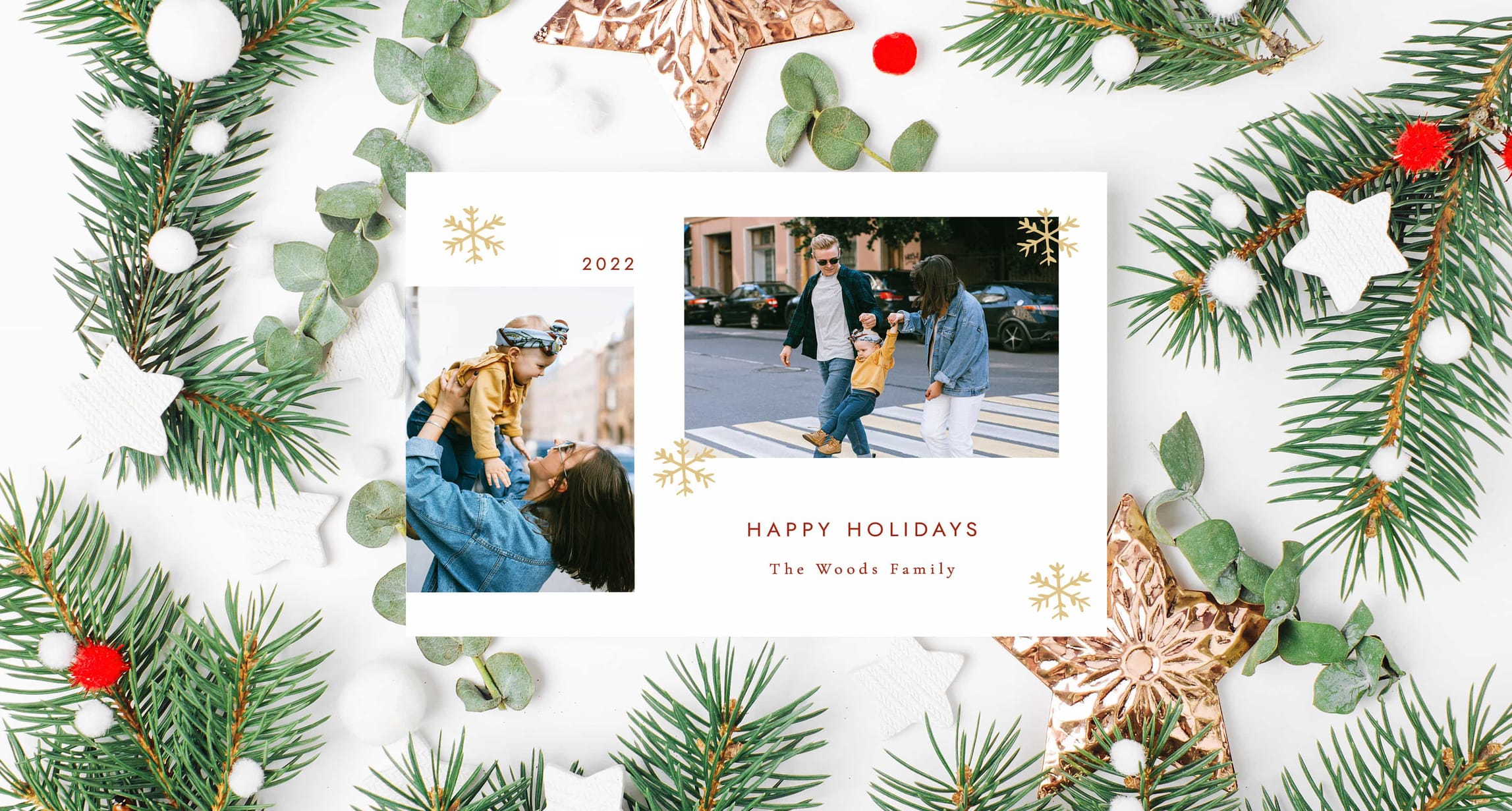 Custom Photo Christmas Cards & Magnets | Truly Engaging