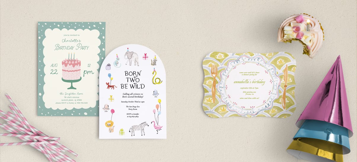 Birthday Party Invitations