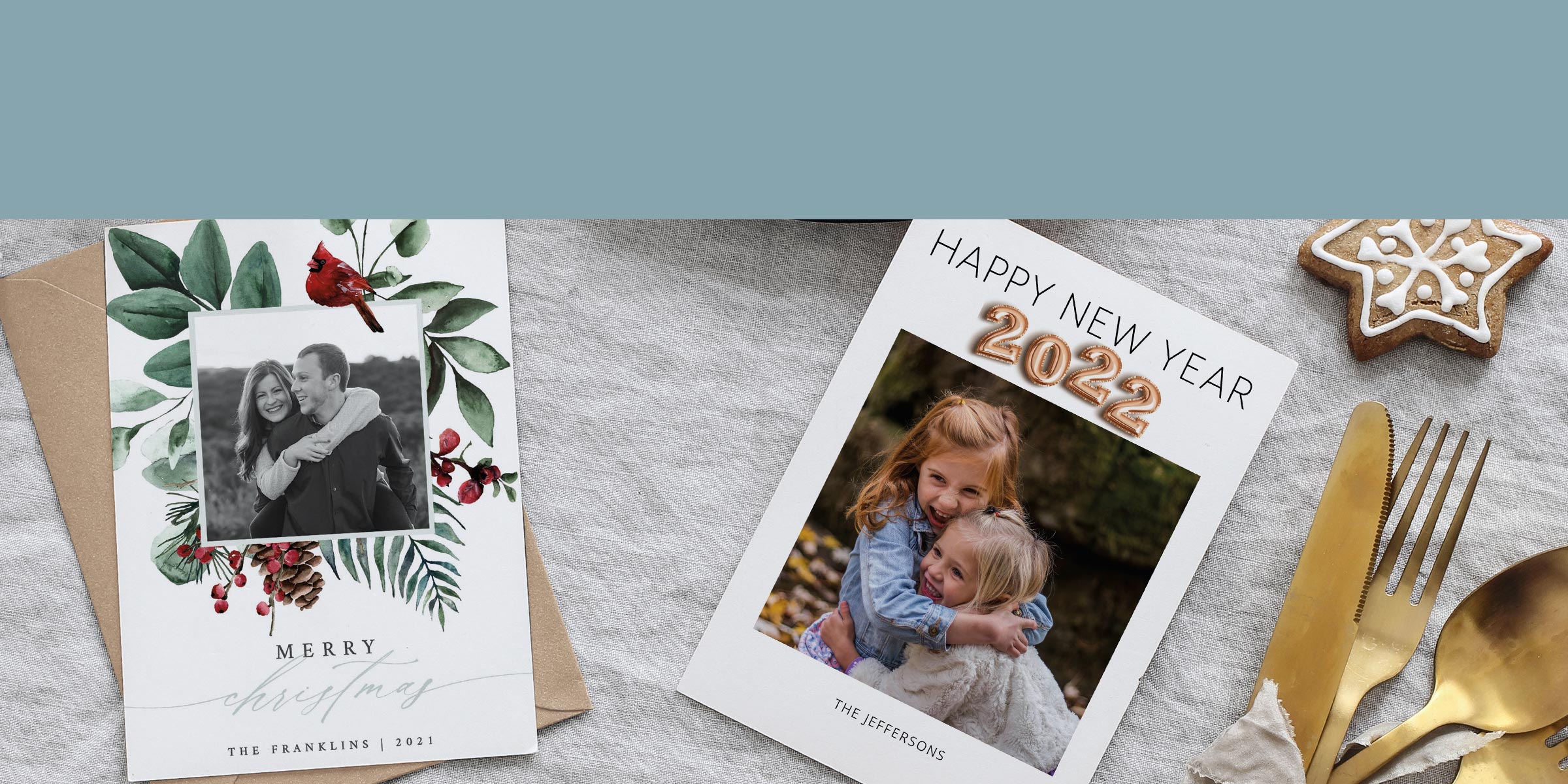 Christmas Card Timeline